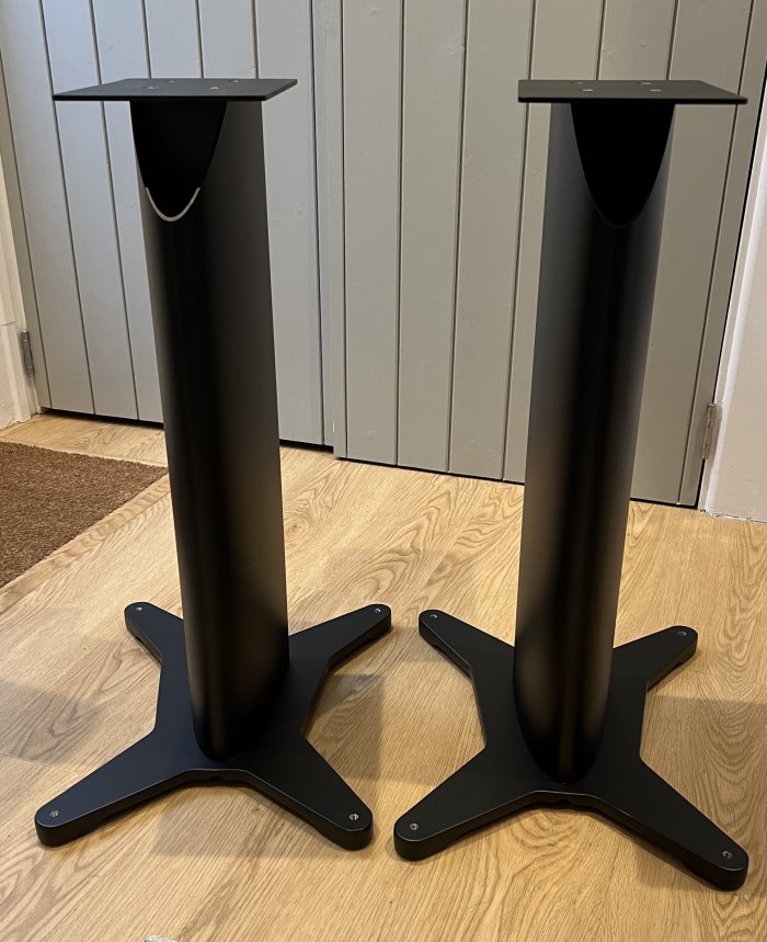 SOLD - Dynaudio Stand 20 speaker stands, satin black | The WAM